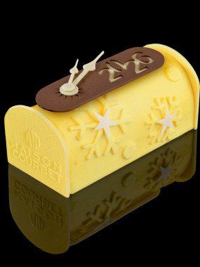 Bûche pâtissière Agrume - 6 personnes