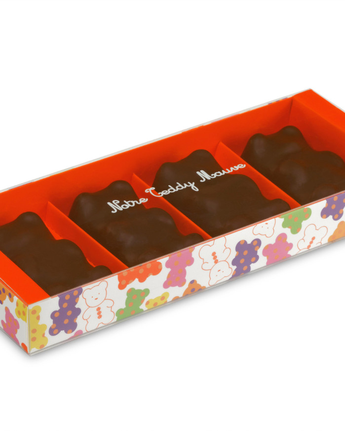 Teddy mauve chocolat lait