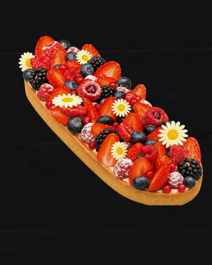 Tarte fruits rouges 4/6 personnes