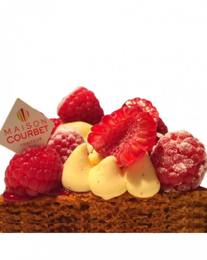 Sablé breton framboise vanille individuel