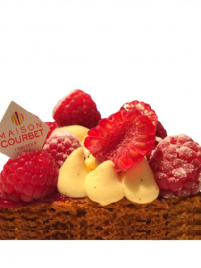 Sablé breton framboise vanille individuel