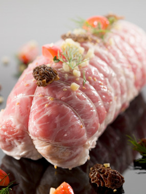 Rôti de veau farci